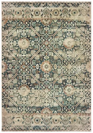 Raleigh 4925L Blue Ivory Rug