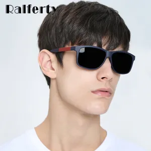 Ralferty Men's Polarized Rectangle Sunglasses FP8