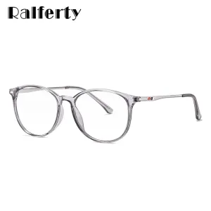 Ralferty Unisex Full Rim Square Tr 90 Eyeglasses D6911