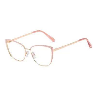 Ralferty Women's Eyeglasses Cat Eye Anti Blue Light F95732