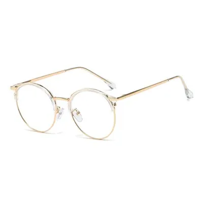 Ralferty Women's Eyeglasses Round Anti Blue Light TR90 F95602