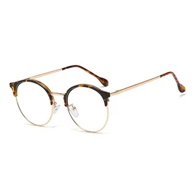 Ralferty Women's Eyeglasses Round Anti Blue Light TR90 F95602