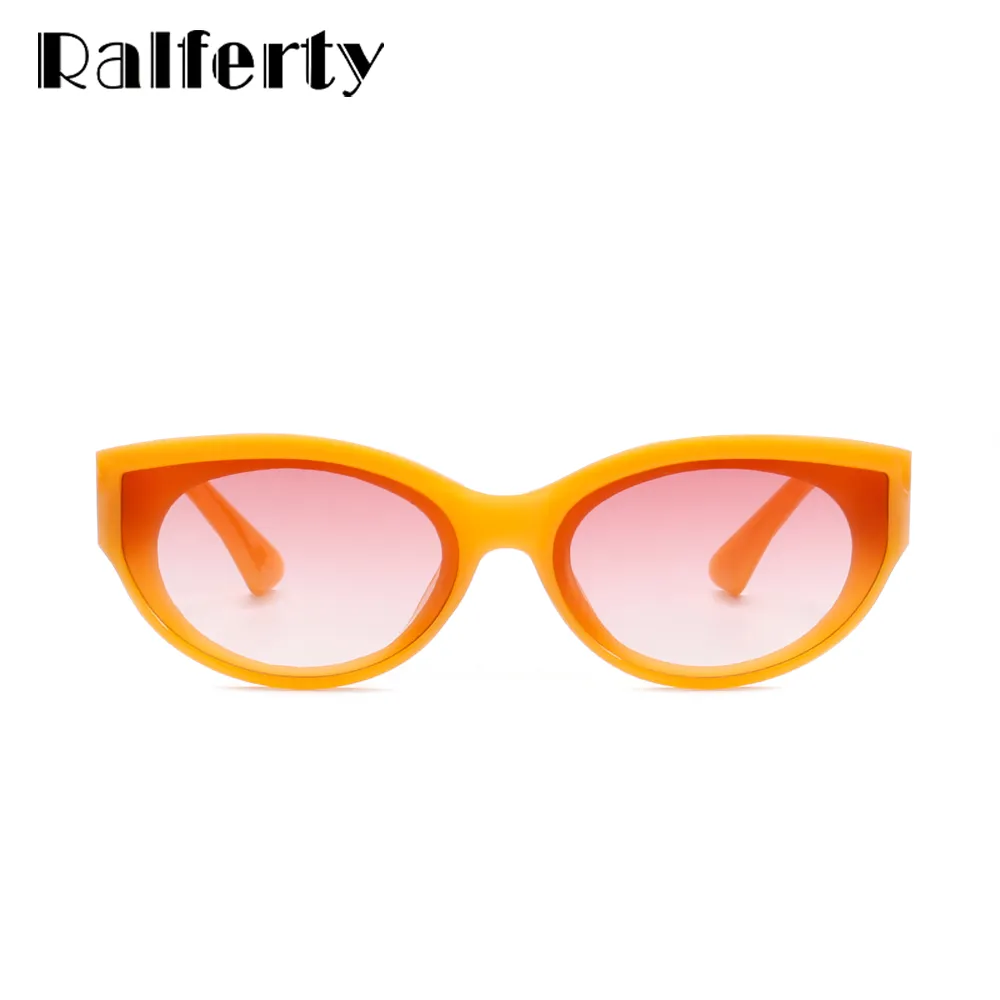 Ralferty Women's Sunglasses Cat Eye Small Frame W2215