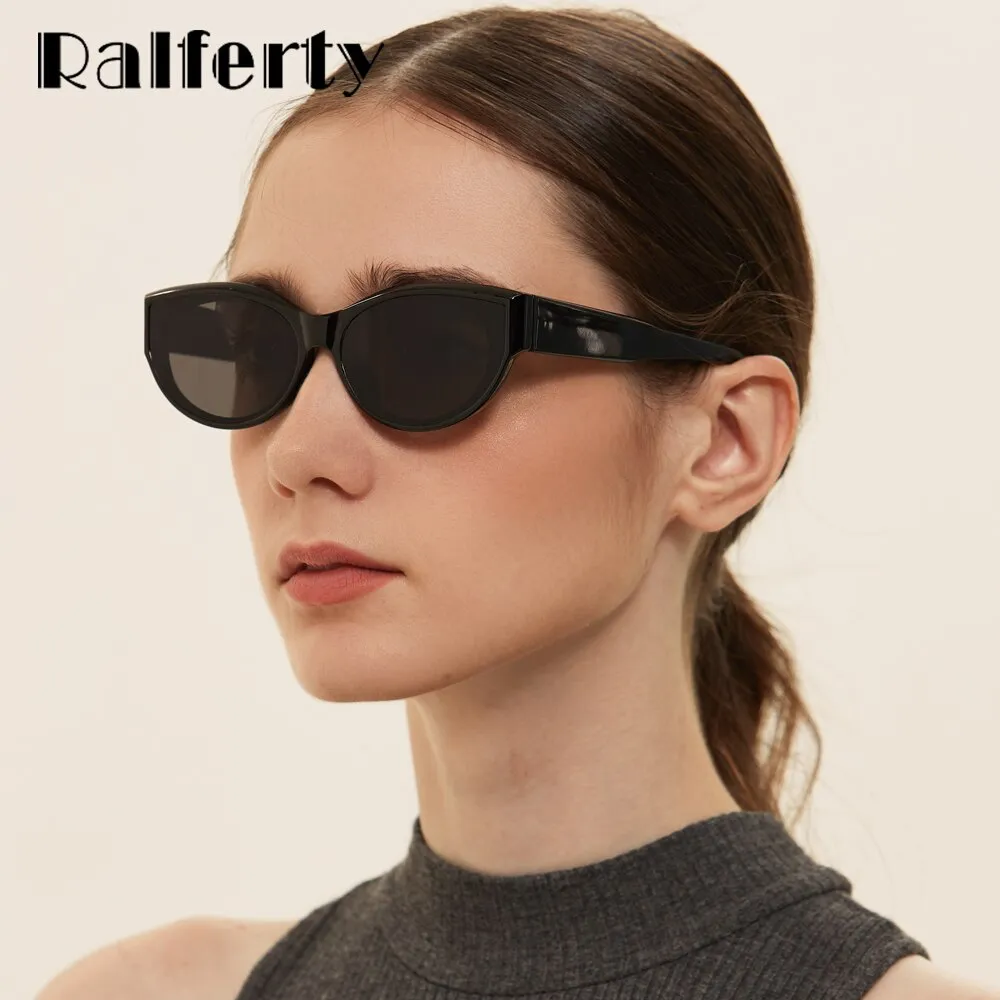 Ralferty Women's Sunglasses Cat Eye Small Frame W2215