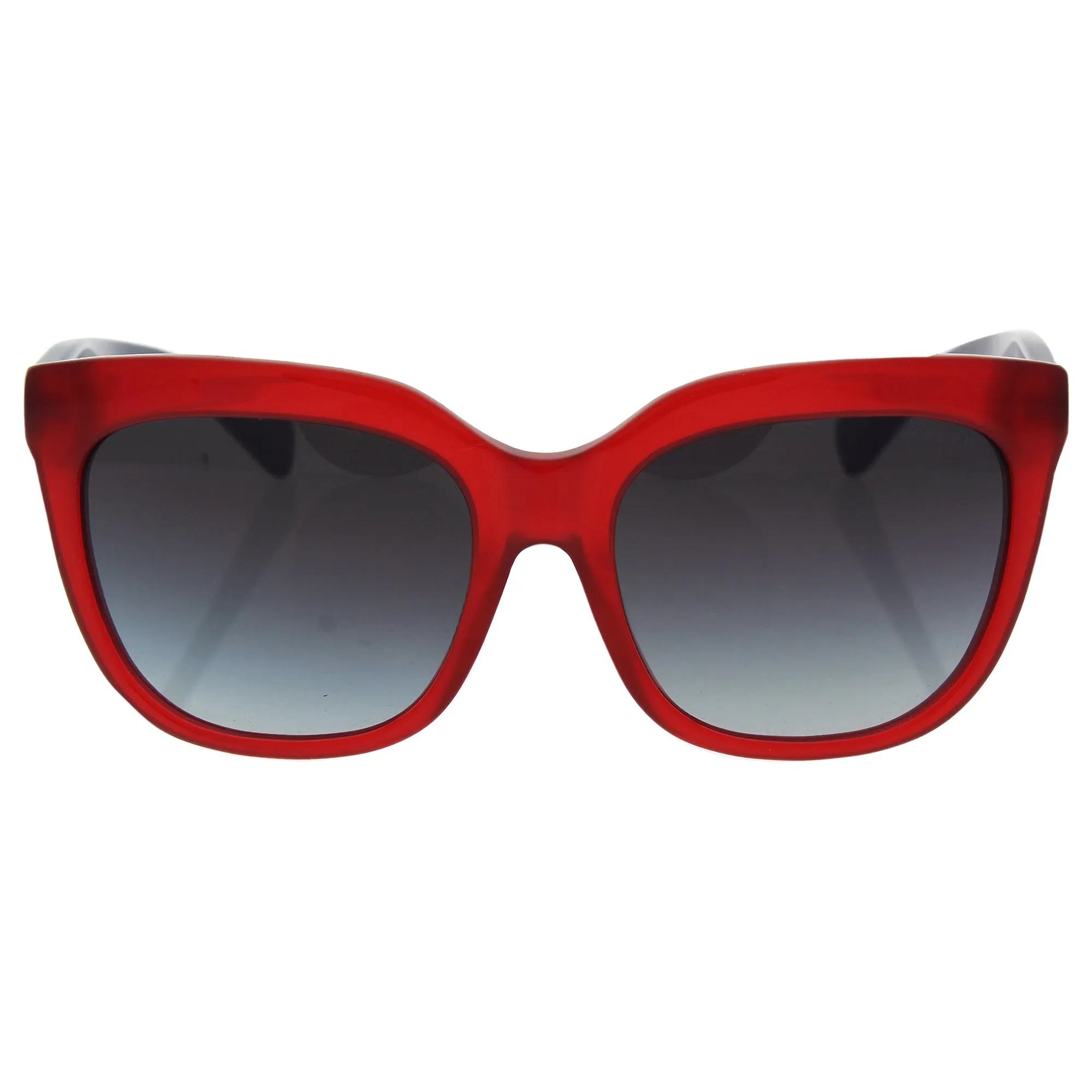 Ralph Lauren Women's 0RA5213 Square Sunglasses, Red & Navy, 55 mm