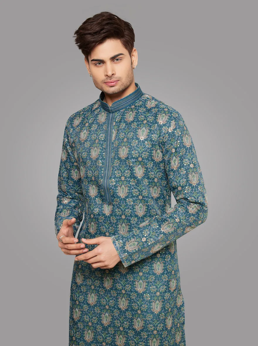 Rama Green Kurta Pajama | TULA