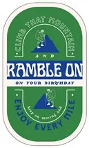 Ramble On Card