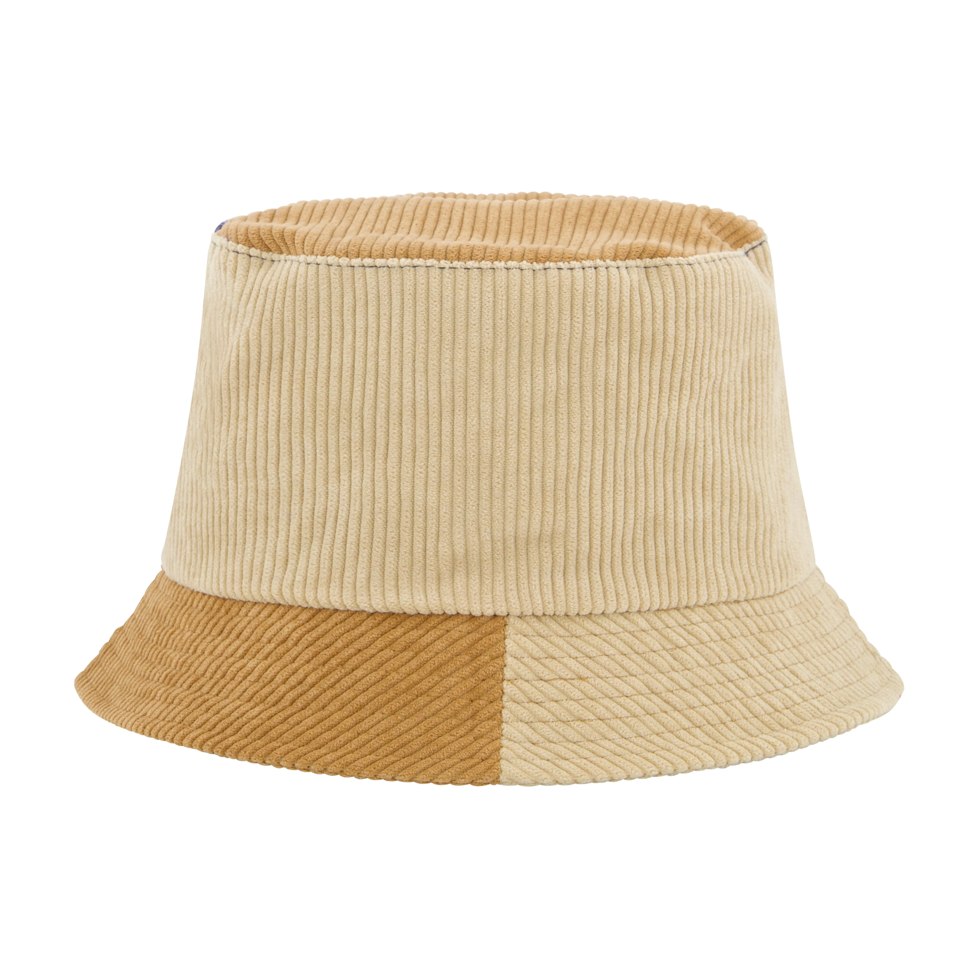 Rampage Women's Colorblock Corduroy Bucket Hat - Stylish and Trendy Headwear