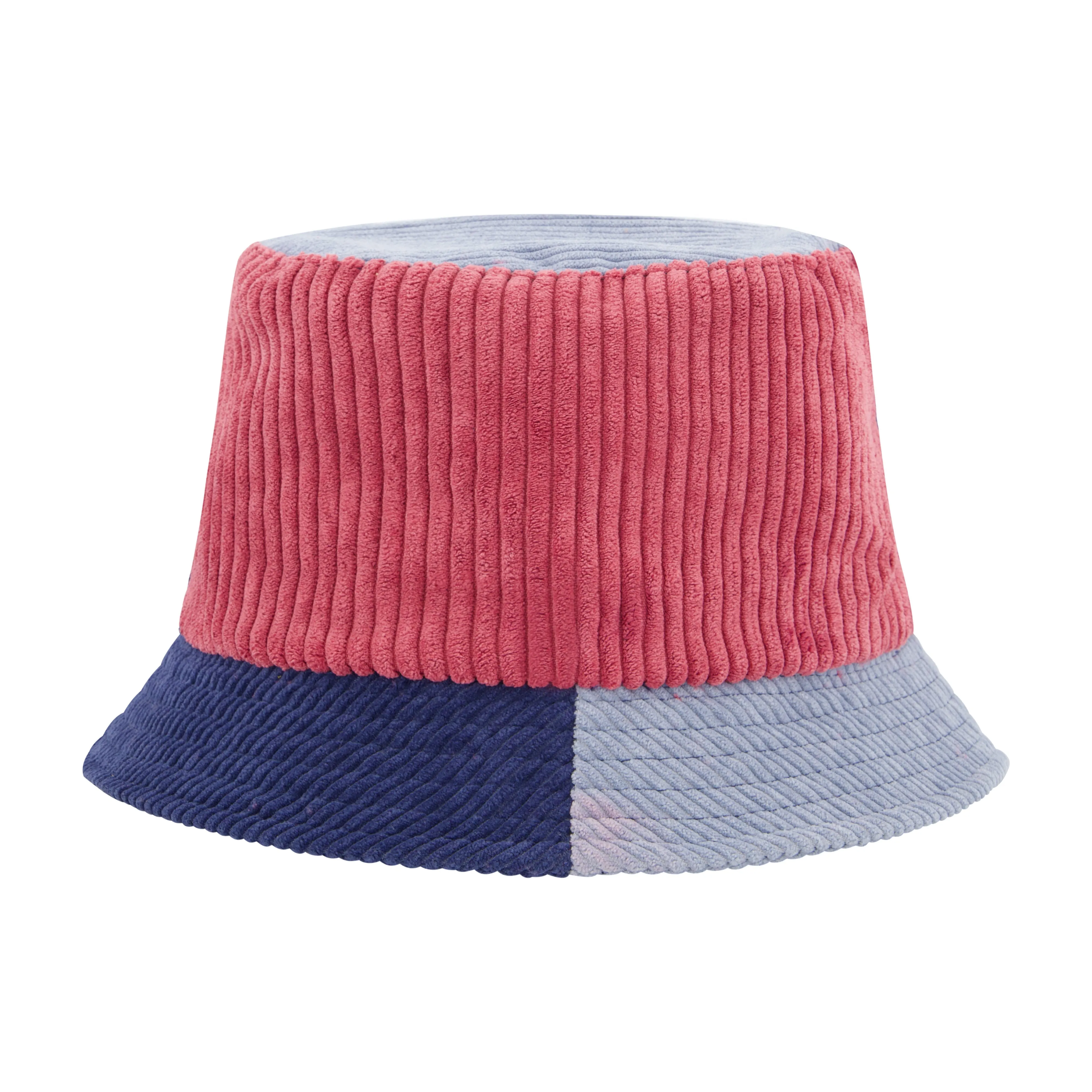 Rampage Women's Colorblock Corduroy Bucket Hat - Stylish and Trendy Headwear