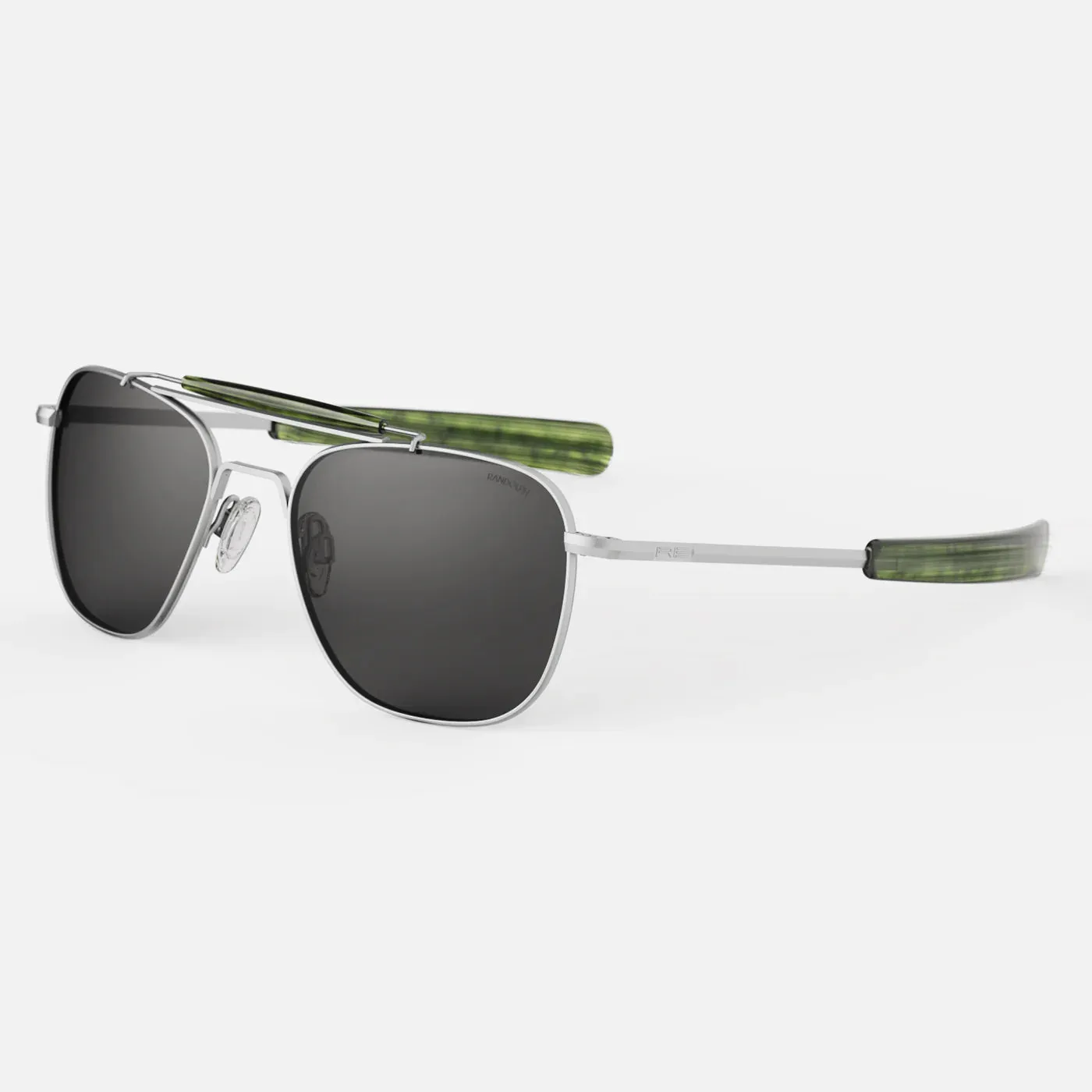 Randolph Engineering AVIATOR II - MATTE CHROME & AMERICAN GRAY