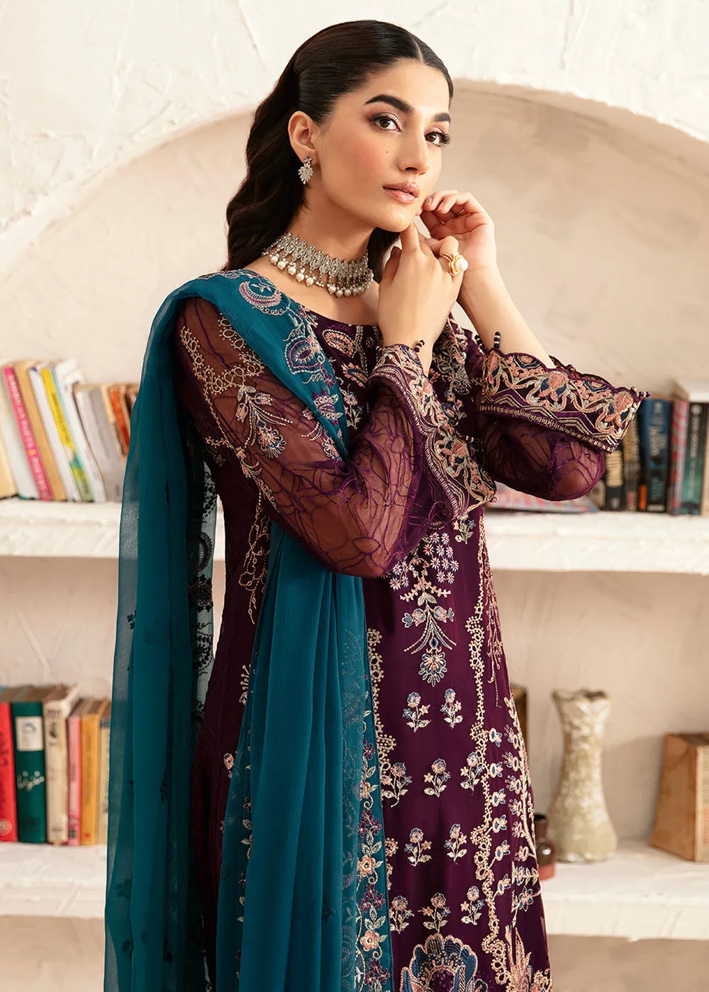 Rangoon Chiffon Collection 24 by Ramsha | D-1211