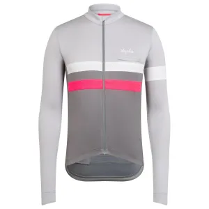 RAPHA  Brevet Long Sleeve Jersey - MCP Light Grey