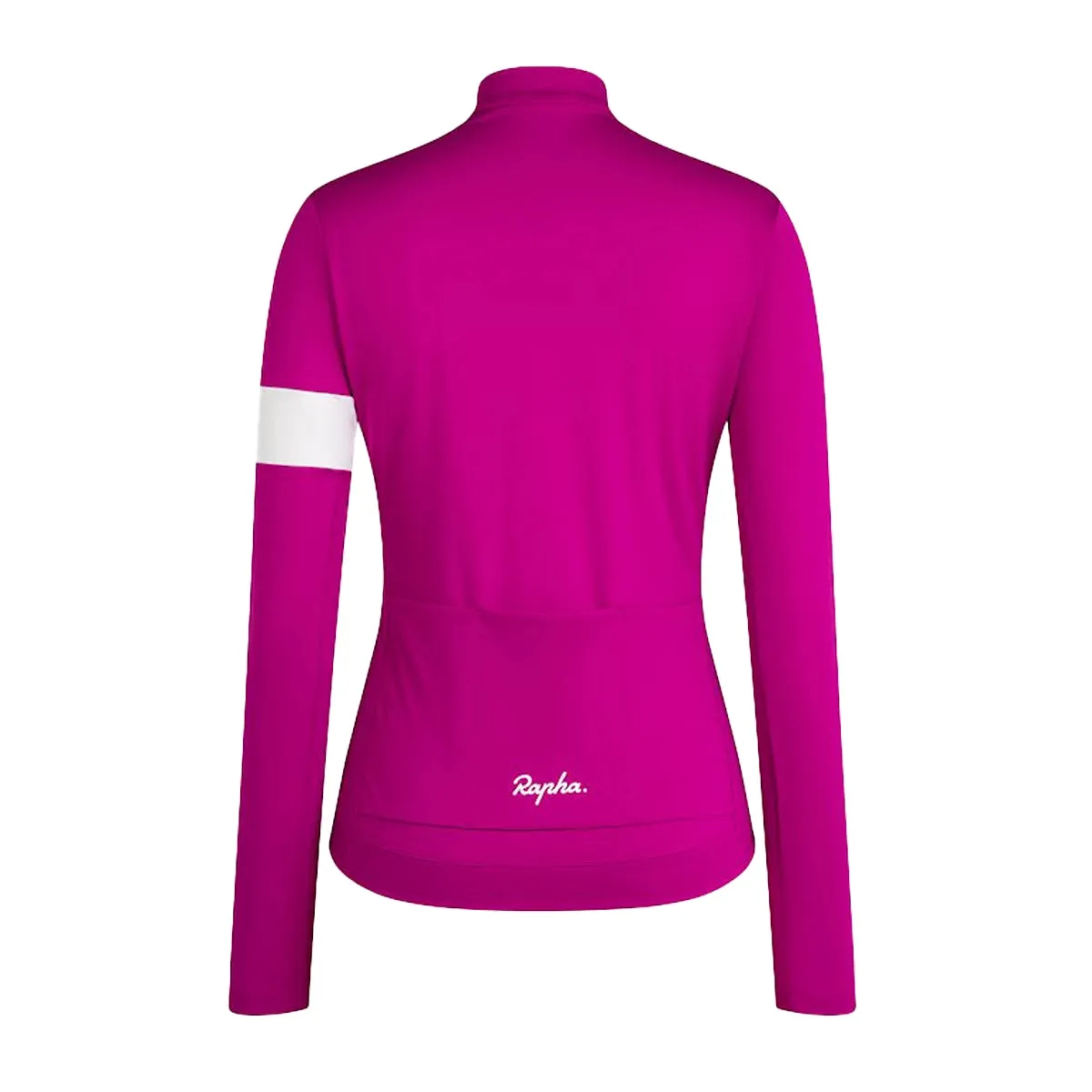 RAPHA Core Thermal Long Sleeve Women Jersey - WAW Berry/White