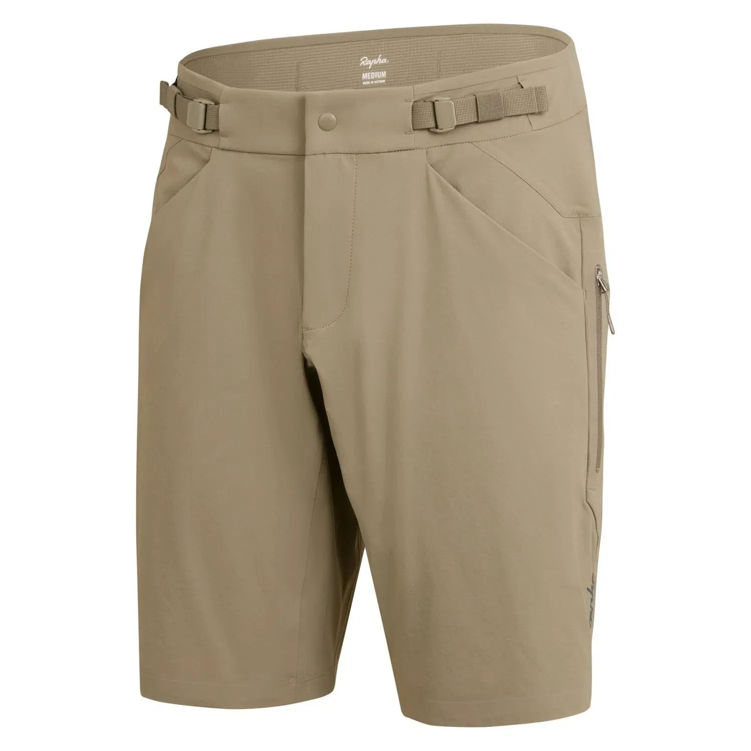 RAPHA Explore Overshorts - FRN Dark Beige/Dark Navy