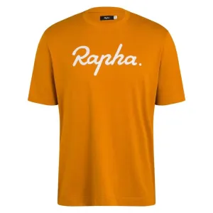 RAPHA Logo Tshirt - TCB Mustard