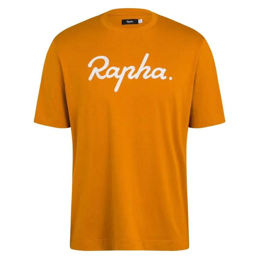 RAPHA Logo Tshirt - TCB Mustard