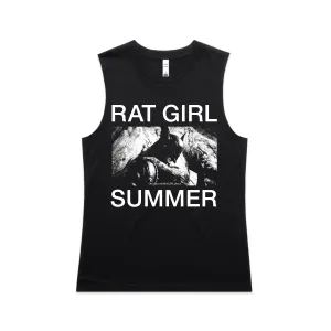 Rat Girl Summer Womens Tank (Black)