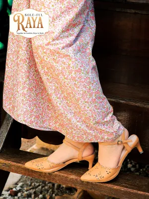 Ratna Eyelet Pump Heels