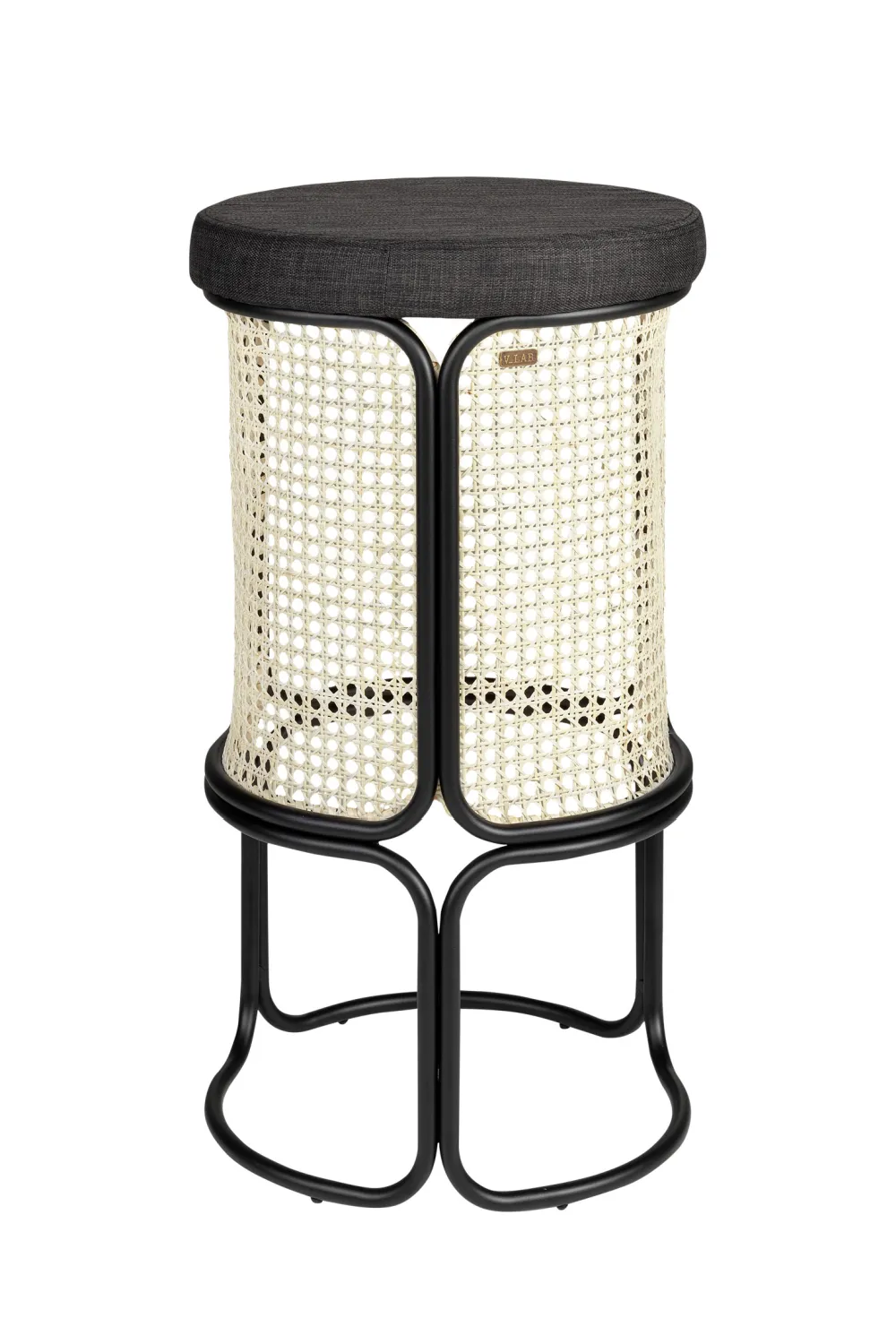 Rattan Accent Bar Stool | Versmissen Hoops