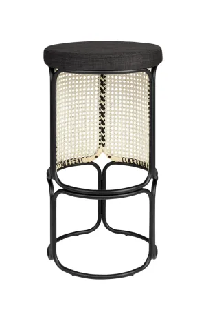 Rattan Accent Bar Stool | Versmissen Hoops