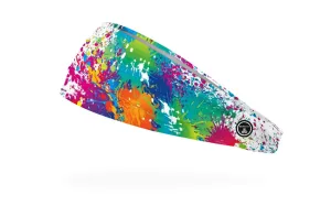 RAVEbandz The Pro - Wide Stretch Headband (Splat)