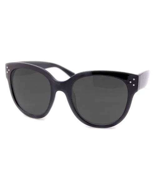 RAVEN Black Cat-Eye Sunglasses