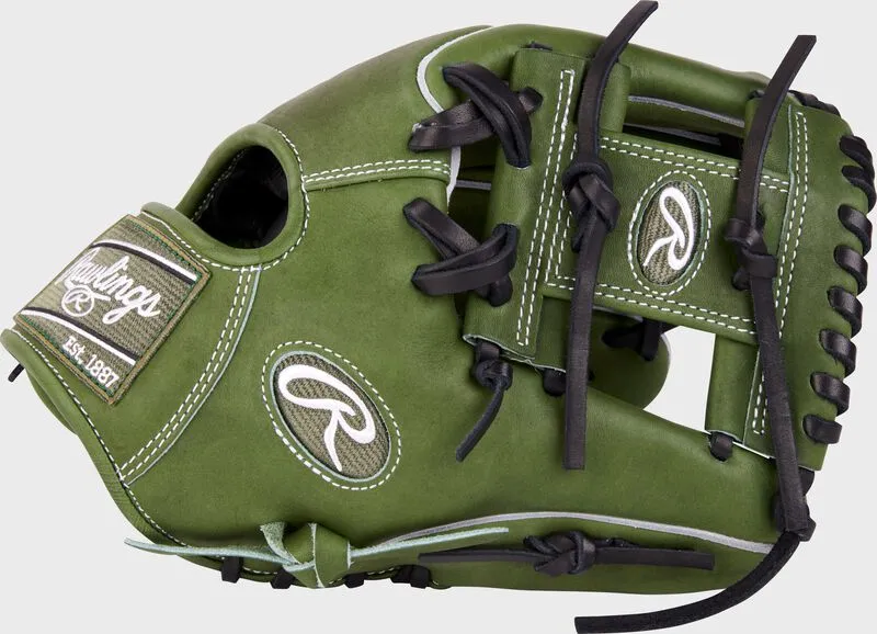 Rawlings Heart of the Hide 11.5" - Military Green Infield Glove