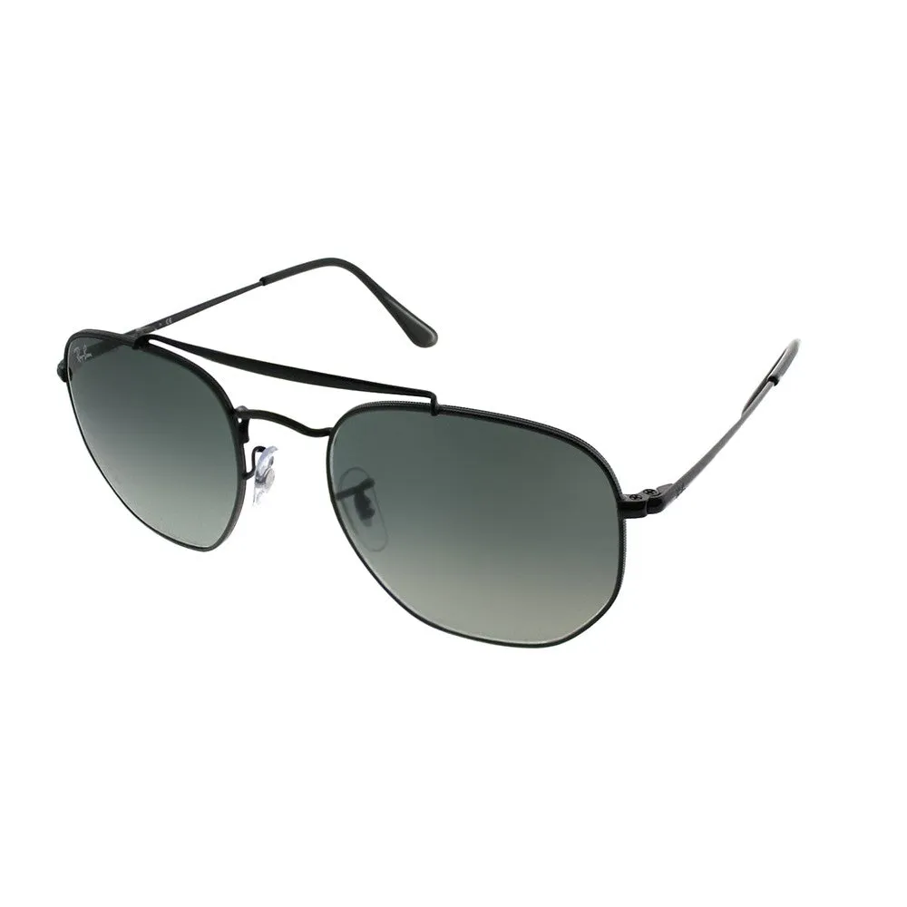 Ray Ban Black Sunglasses with Grey Gradient Lenses-RB_3648_002/71_54mm