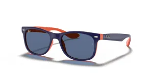 Ray-Ban Kids UV Protected Blue Lens Square Sunglasses - 0RJ9052S178/8047