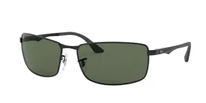 Ray-Ban RB3498 Non-Polarized Sunglasses - Black/Dark Green