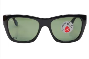 Ray-Ban RB4194 601/9A Black Green Polarized Italy Sunglasses -Ma