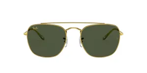 Ray Ban Shiny Gold Sunglasses with Green Classic Lenses-RB_3557_919631_51mm