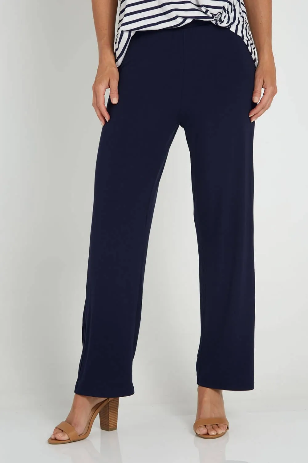 Raya Bamboo Pants - Navy