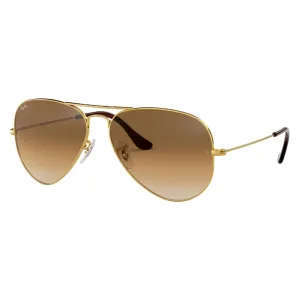 Rayban Aviator Classic - Arista/Clear Gradient Brown - 58Mm