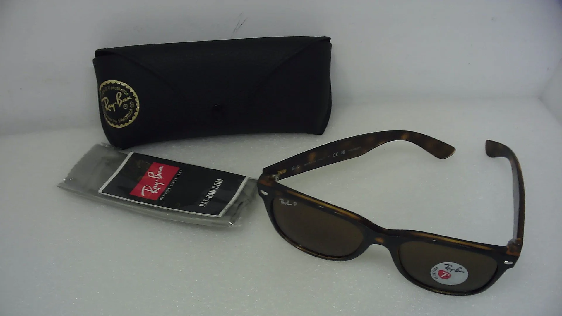 Rayban New Wayfarer Classic - Tortoise/B-15 Brown - 55Mm (Without Original Box)