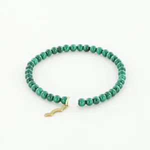 Rayminder UV Awareness Bracelet in 4mm Malachite