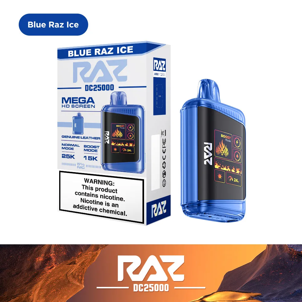 Raz DC25000 25K Puff Rechargeable Disposable Device – 25000 Puffs