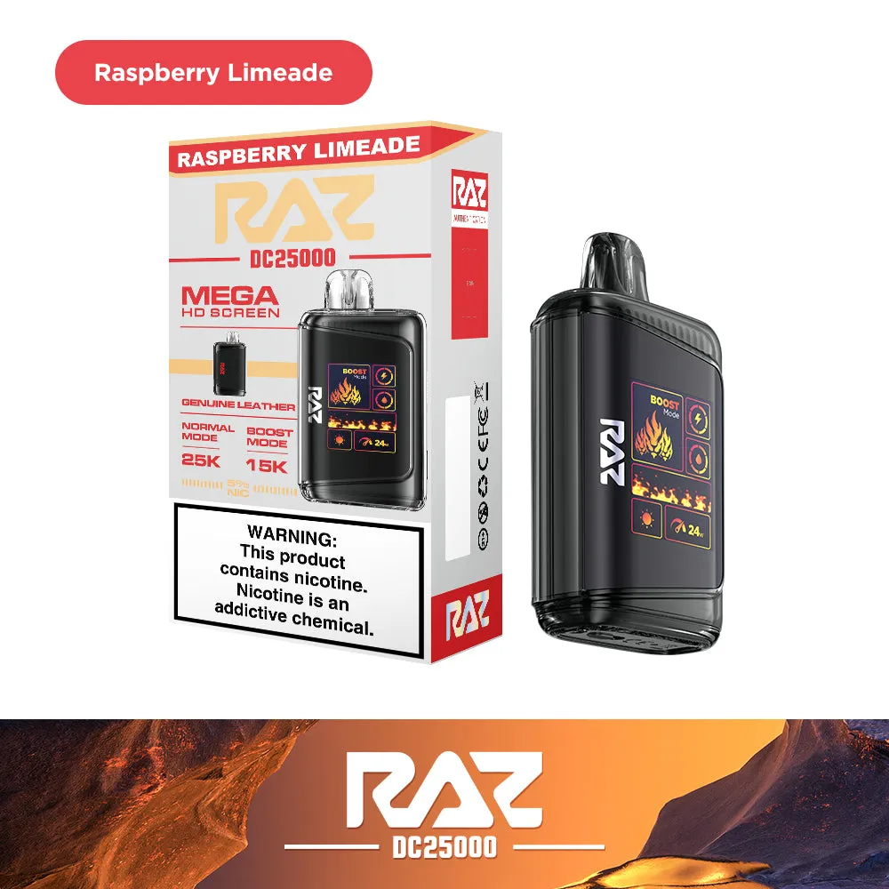 Raz DC25000 25K Puff Rechargeable Disposable Device – 25000 Puffs