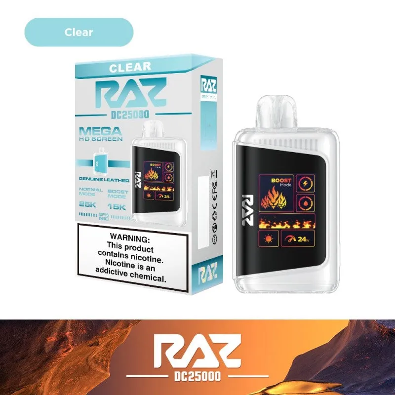 Raz DC25000 25K Puff Rechargeable Disposable Device – 25000 Puffs