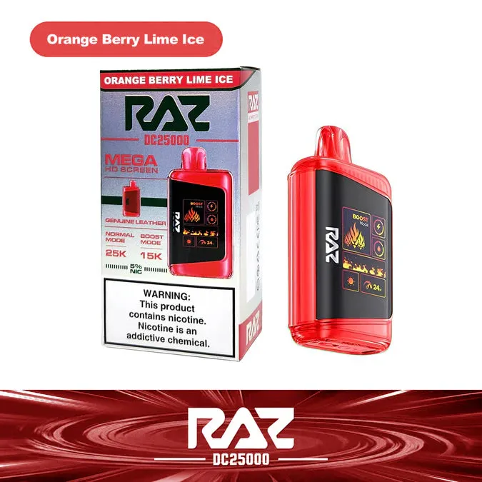 Raz DC25000 25K Puff Rechargeable Disposable Device – 25000 Puffs