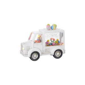 Raz Imports Spring Water Lanterns 10.25-inch Easter Lighted Water Truck