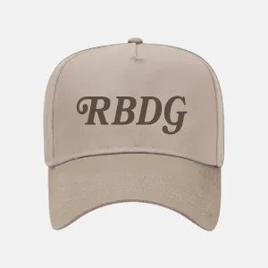 RBDG 3D Puff Embroidery Snapback 3.0- Khaki