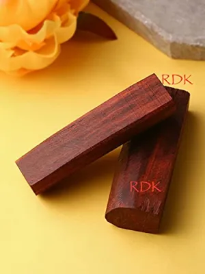 RDK® Red Sandalwood/Raktha Stick Natural chandan sticks Lal Chandan Wood for Religious Usage and Healing Purpose 90-100 Grams