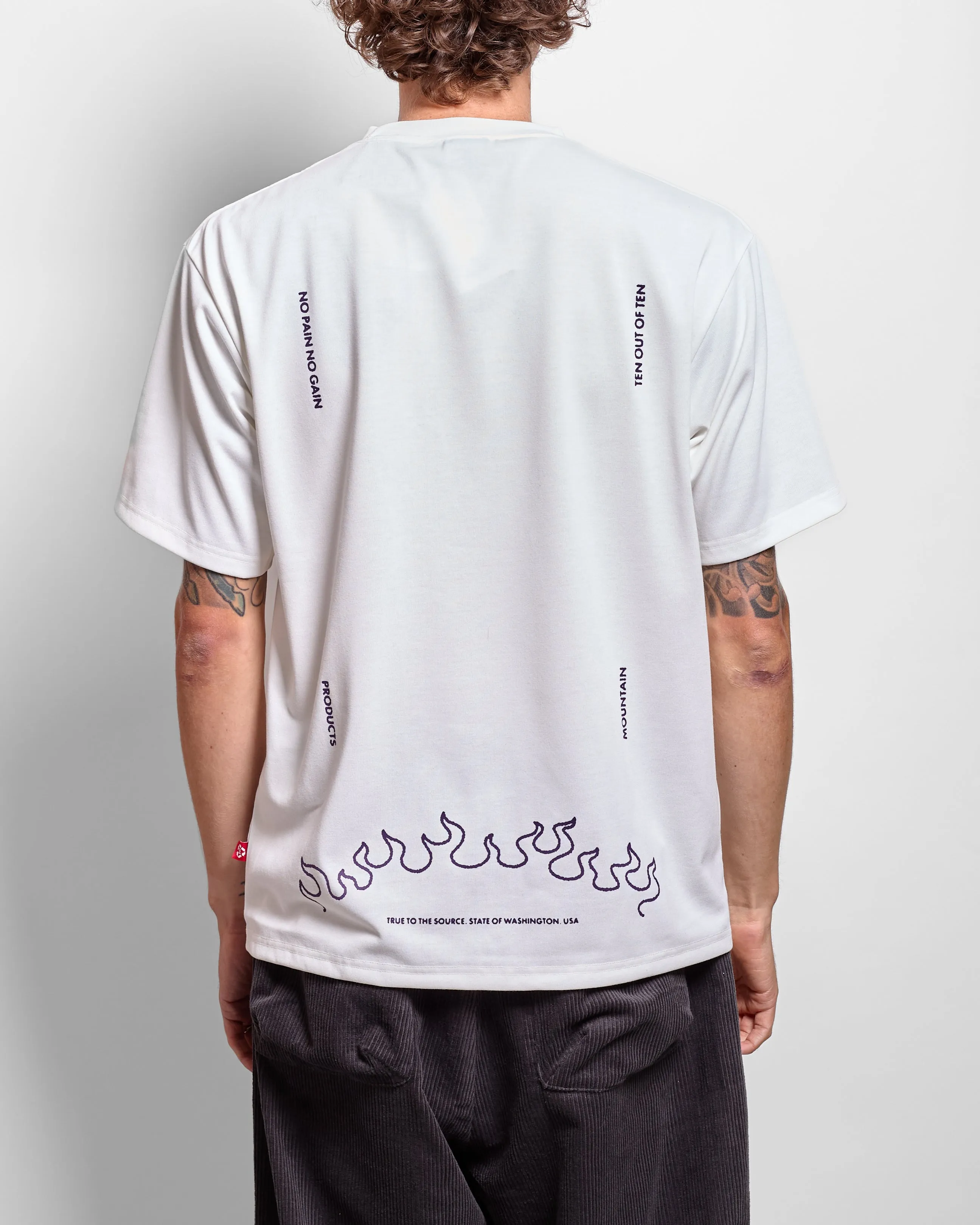 Re: Poly Uniform Tee in White