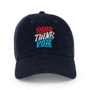 Read Think Vote 2024 Baseball Hat - Adult