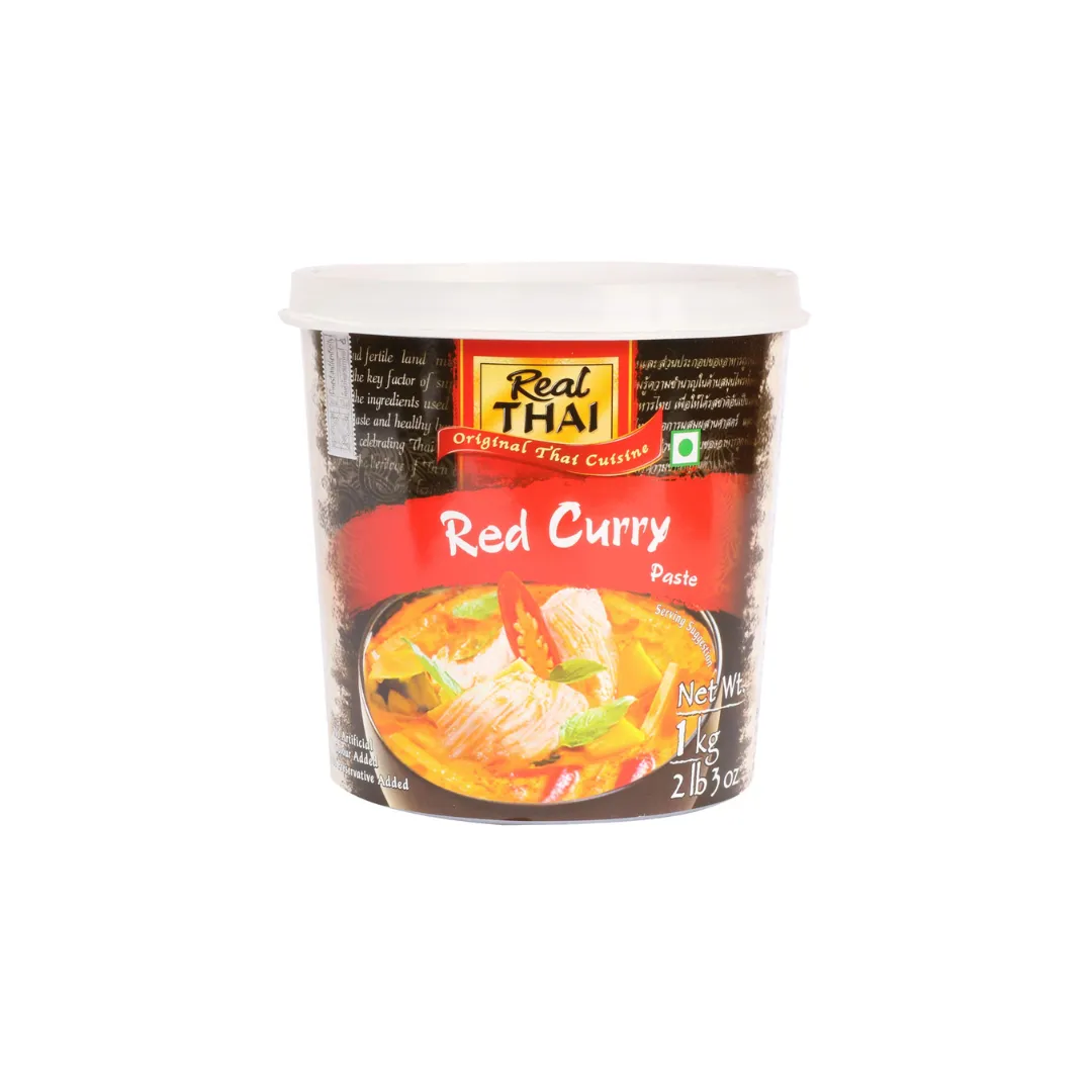 Real THAI Original Thai Red Curry Paste 1 Kg – Authentic Thai Cooking