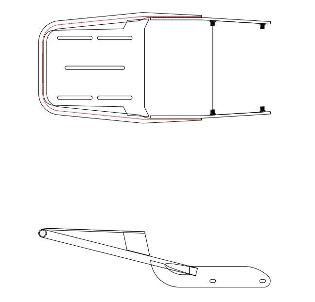 Rear Cargo Rack For The Billy Goat V2 And V3