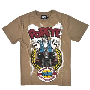 REASON x Popeye Brutus Biker Short Sleeve Tee