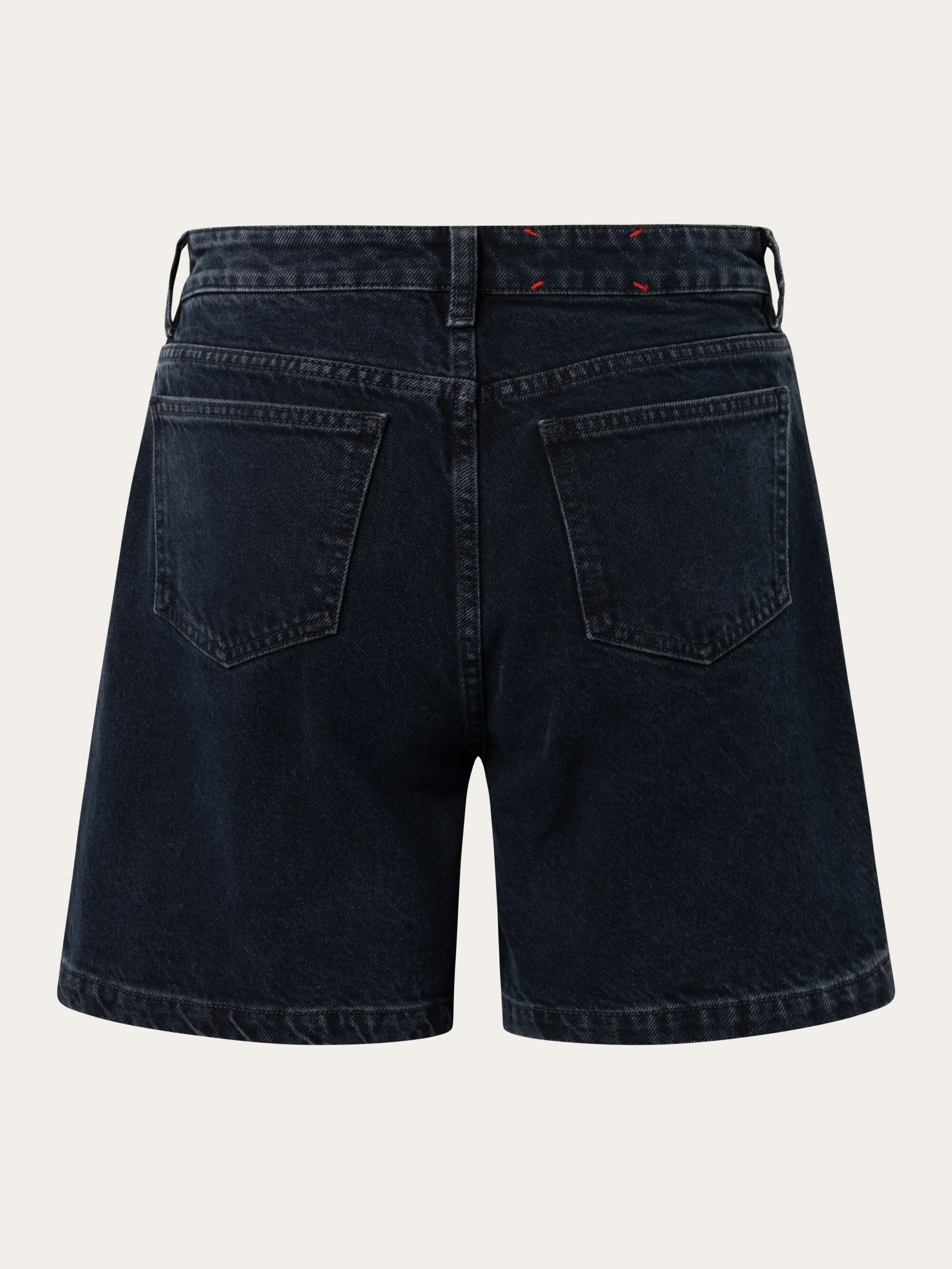 REBORN™ mid-rise shorts - Overdyed Black