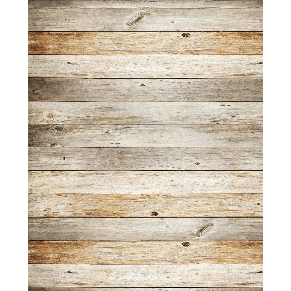 Reclaimed Wood Printed Backdrop